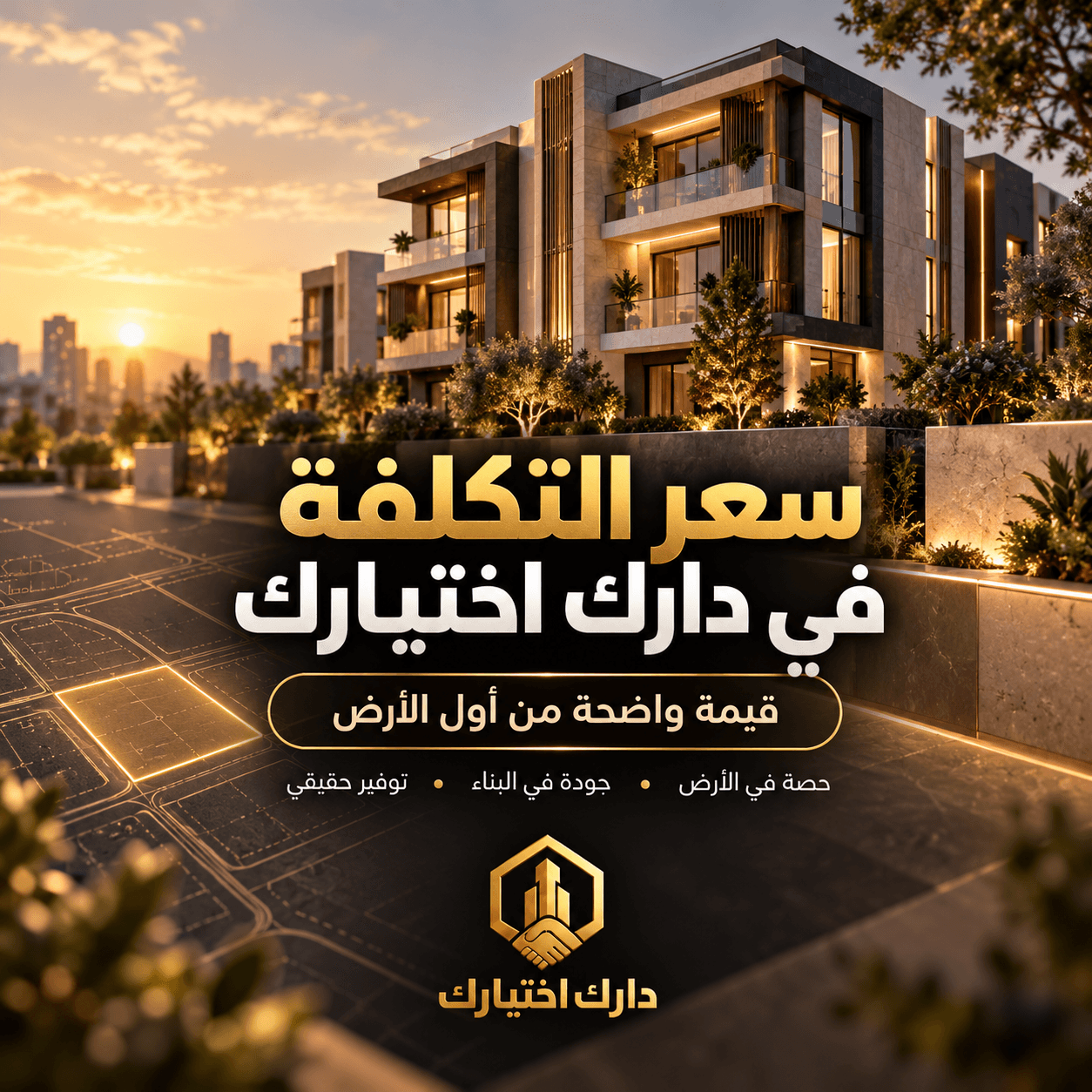  سعر التكلفة في دارك اختيارك.. إزاي بنحسب قيمة 