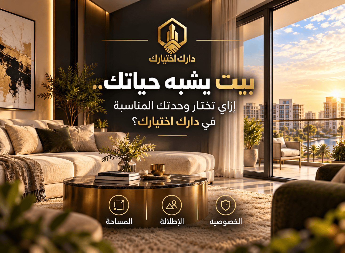 بيت يشبه حياتك.. إزاي تختار وحدتك المناسبة في دارك اختيارك؟